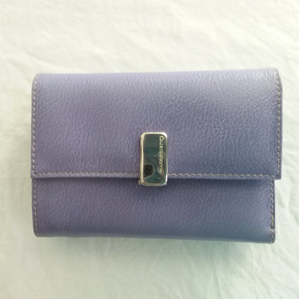 Lavender Leather Liz Claiborne Wallet